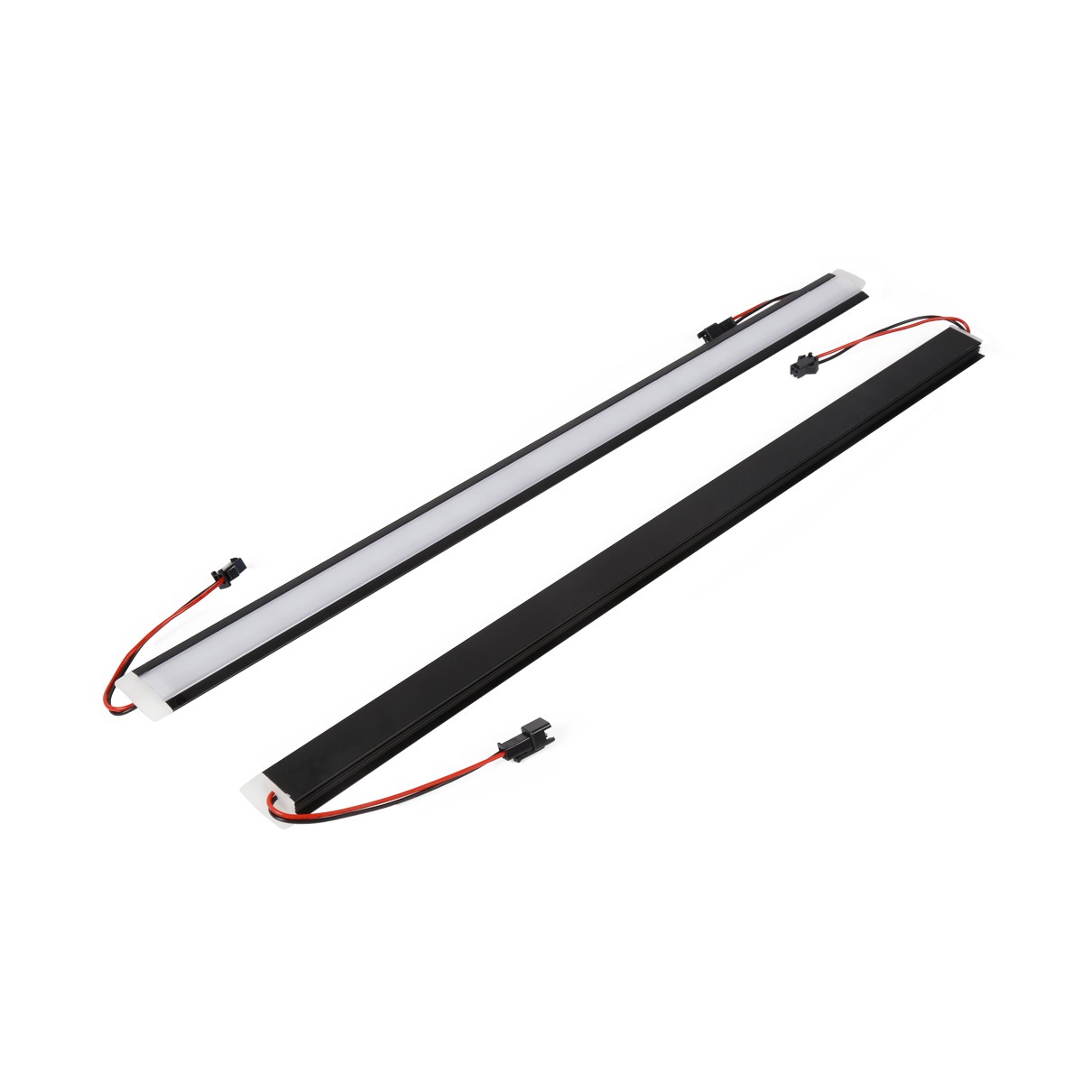 嵌入式衣柜展示柜米兰体育氧化黑色酒柜层板嵌入式LED灯条