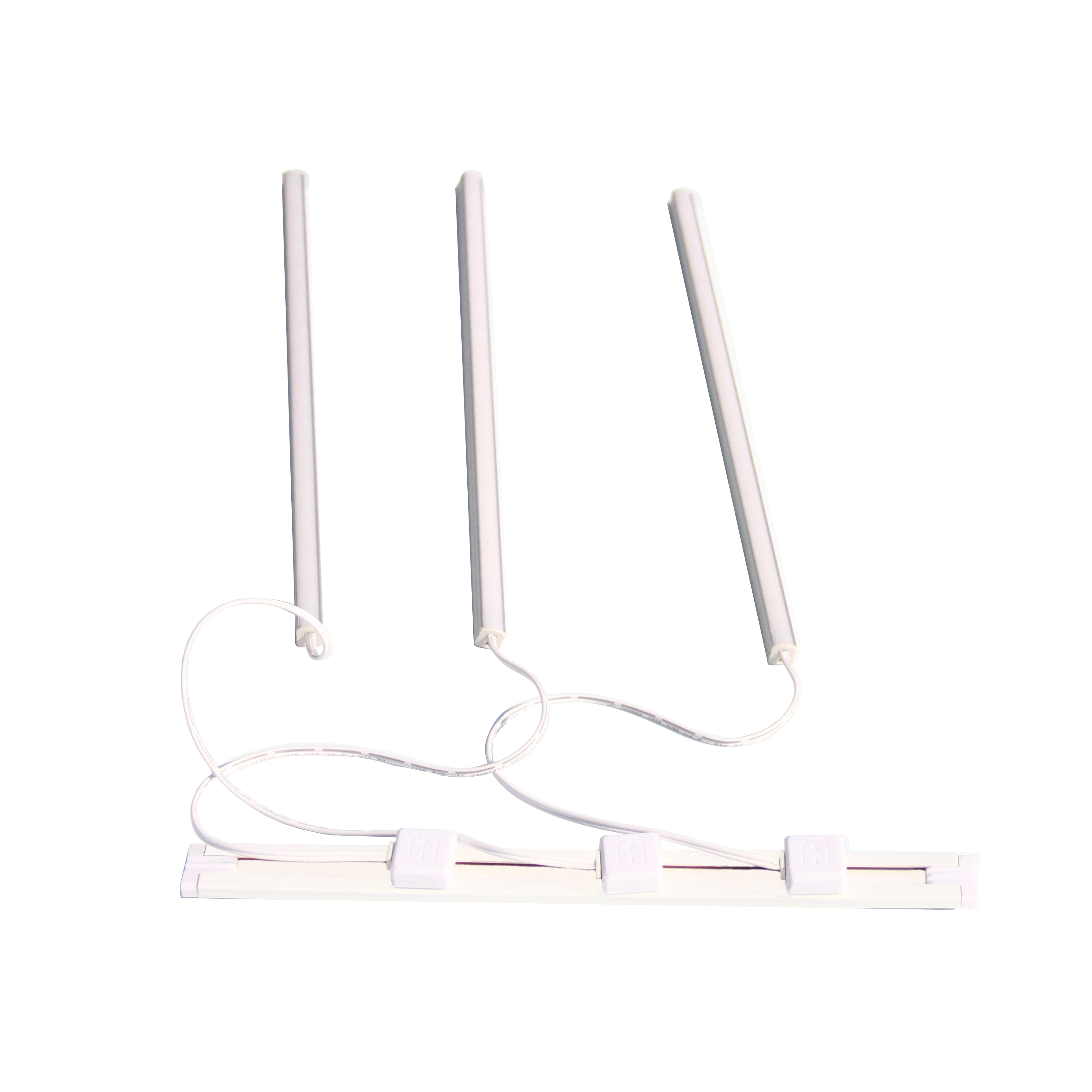 2835货架米兰体育窄尺寸磁吸安装轨道连接LED货架用层板灯